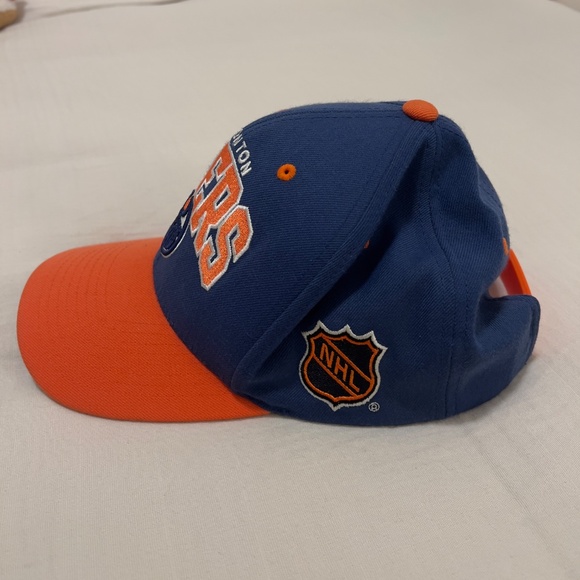 Edmonton Oilers Snapback Hat Cap Mitchell & Ness Adjustable NHL Hockey Vintage - Picture 3 of 6